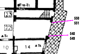 Plan of the building