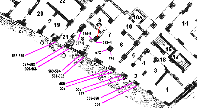 Plan of the building