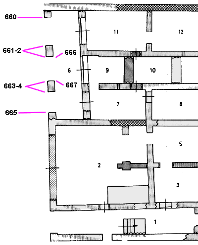 Plan of the building