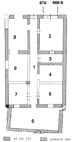Plan of the building