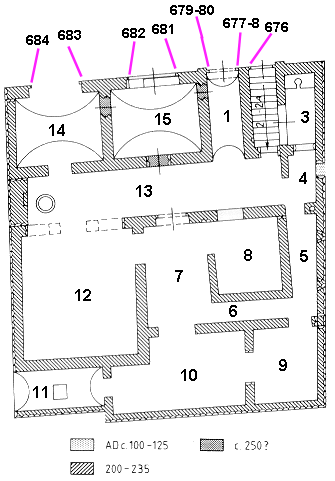 Plan of the building