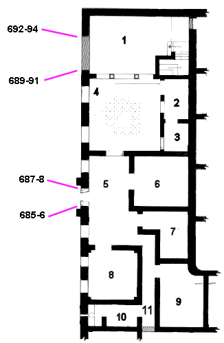 Plan of the building