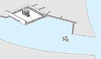 Ricostruzione del porto fluviale