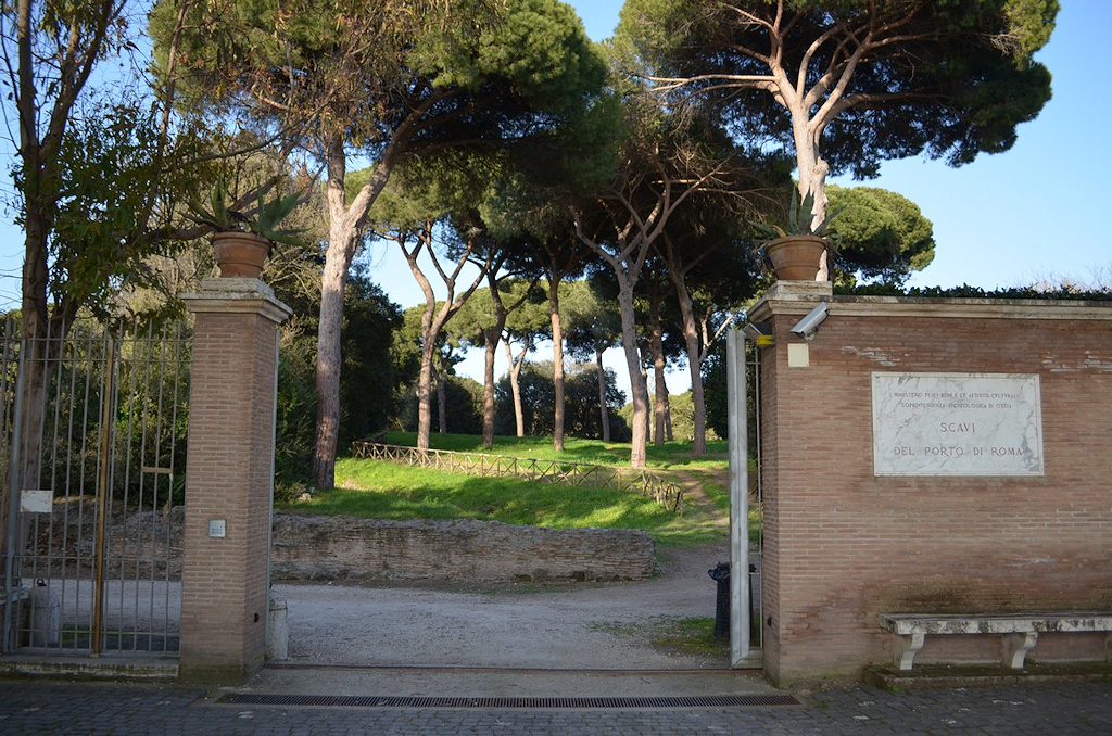 Entrance to Portus