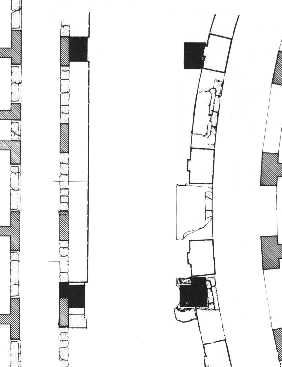 Plan of the arch