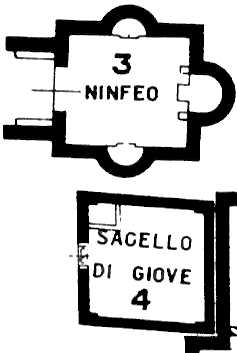 Plan of the nymphaeum